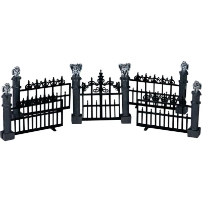 Afbeelding van Gargoyle fence set of 5 LEMAX