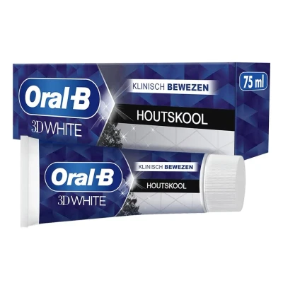Afbeelding van Oral B White Houtskool Tandpasta 75ML