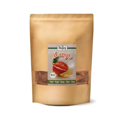 Afbeelding van Biojoy Biologische gedroogde mango (1 kg), fruitig en exotisch, zonder toevoegingen