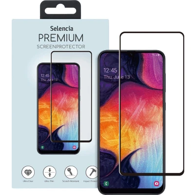 Afbeelding van Selencia Screenprotector Geschikt voor Samsung Galaxy A51 Tempered Glass Gehard Glas Premium