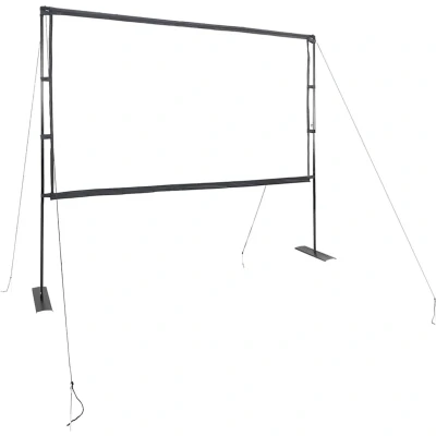 Afbeelding van vidaXL Projectiescherm met statieven 108 inch 16:9