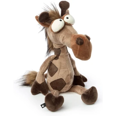 Afbeelding van SIGIKID 42819 Gigolo Giraffe BeastsTown voor meisjes, jongens en volwassenen, knuffeldier, aanbevolen vanaf 3 jaar, bruin/giraffe