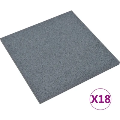 Afbeelding van Valtegels 18 st 50x50x3 cm rubber grijs