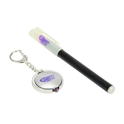 Image de Code secret Pen avec la lumière UV