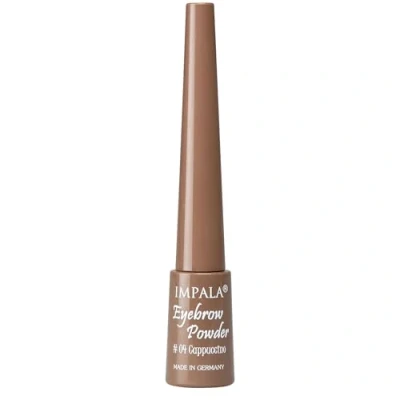 Afbeelding van Impala Wenkbrauwpoeder kleur 04 cappuccino met eenvoudige applicator