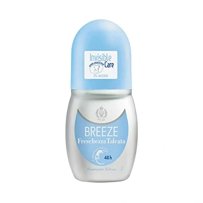 Afbeelding van BREEZE Roll On Luchtverfrisser Talcade 50 ml, 6 stuks