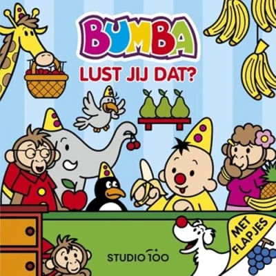 Afbeelding van Bumba : kartonboek met flapjes Lust jij dat?