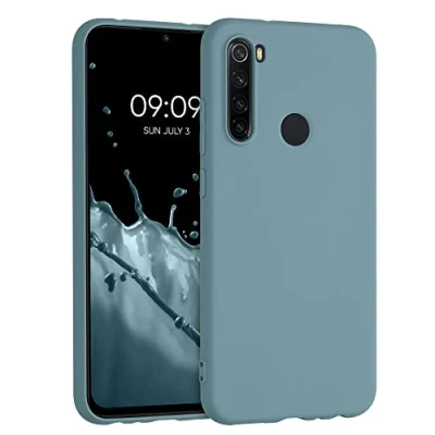Afbeelding van kwmobile telefoonhoesje geschikt voor Xiaomi Redmi Note 8 (2019 / 2021) Hoesje smartphone Back cover in Arctische nacht