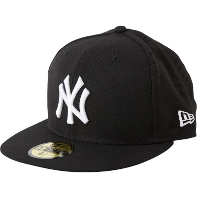 Afbeelding van New Era York Yankees MLB Basic Cap 10003436, Mannen, Zwart, Pet, maat: 7 1/4