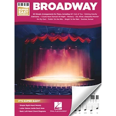 Afbeelding van Broadway Super Easy Songbook