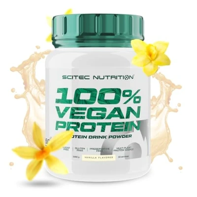 Afbeelding van Scitec Nutrition 100% Vegan Protein (Vanilla 1000 gram)