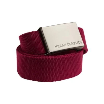 Afbeelding van Urban Classics Single Riem, Heren, Maat: One Size, Burgundy