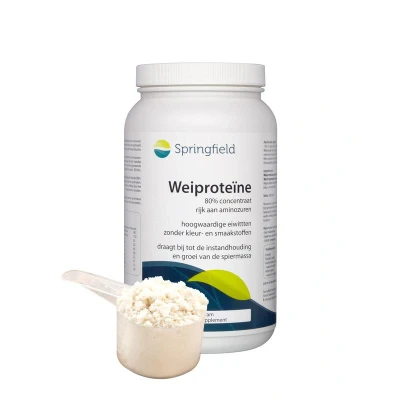 Afbeelding van Springfield Wei Proteine Concentraat 80% 500gr