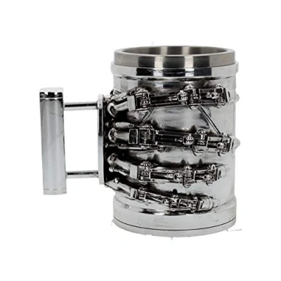 Afbeelding van Nemesis Now Terminator 2 Bierpul Zilver 17cm
