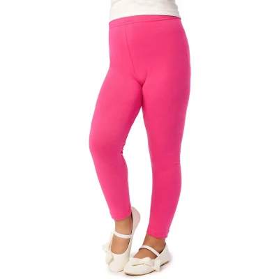 Afbeelding van Merry Style MS MS10 130 LE Meisjes Lang Leggings Sport Vrijetijdsbroek Viscose Sporbroek Yogabroek Roze 158