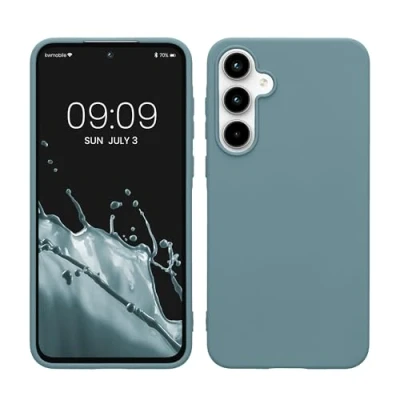 Afbeelding van kwmobile telefoonhoesje geschikt voor Samsung Galaxy A55 5G Hoesje smartphone Back cover in antieksteen