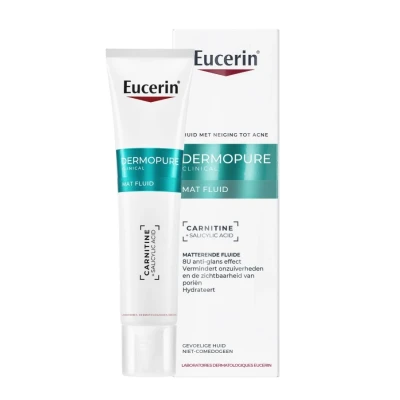 Afbeelding van Eucerin DermoPure Clinical Mat Fluid 40ML