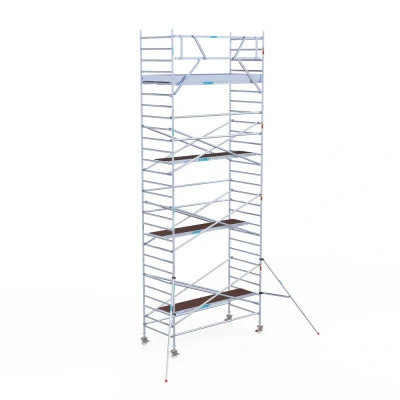 Afbeelding van Professionele rolsteiger 135x305x9.20m werkhoogte