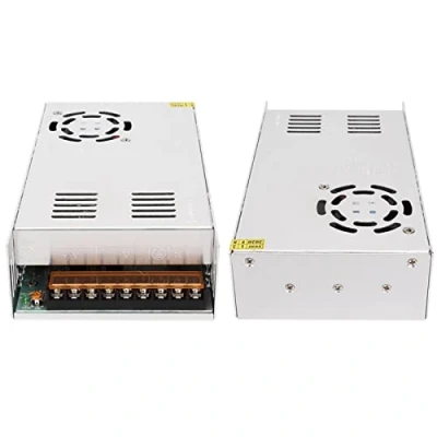 Afbeelding van DC48 V voeding driver adapter aluminium legering schakelaar (S 400 48 (48 V/8,3 A/400 W) AC110/220 ± 15%)