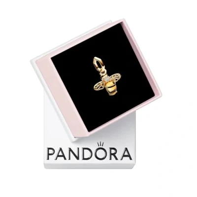 Afbeelding van Pandora Moments Bee Charm 762672C01with14 Carat Gold Plating