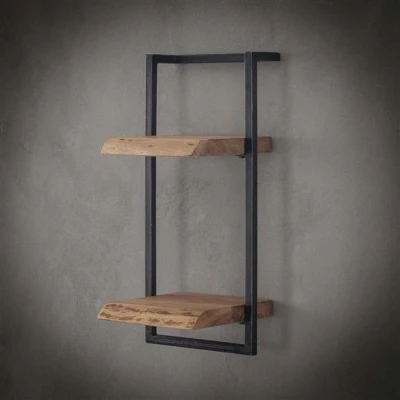 Afbeelding van Hoyz Wandplank Edge 30cm Acaciahout Bruin
