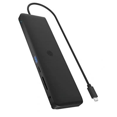 Afbeelding van ICY BOX IB DK2416 C, Type C® DockingStation mit Power Delivery USB C laptopdockingstation Geschikt voor merk: Universeel Incl. Kensington slot,