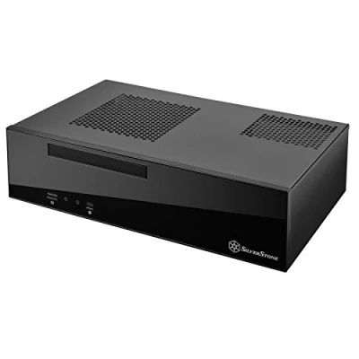 Image de SilverStone MILO ML09 Tour mini ITX pas d&#039;alimentation (SFX12V) noir USB/Audio