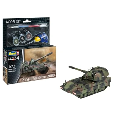 Afbeelding van 1:72 Revell 63347 Panzerhaubitze 2000 Model Set Plastic Modelbouwpakket
