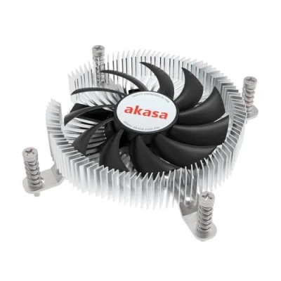 Afbeelding van Akasa Intel LGA1700, Aluminium low profile screw+backplate cooler, PWM