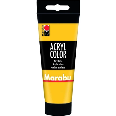 Afbeelding van Marabu 12010050021, 100 ml, Geel, Satijn, Koker, Waterdicht