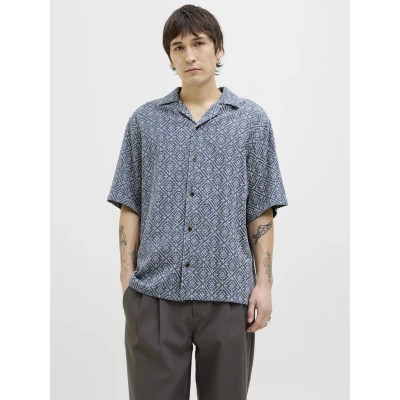 Afbeelding van Jack &amp; Jones Premium Jprbluvincent Overhemd, Heren, Maat: Small, Bering sea