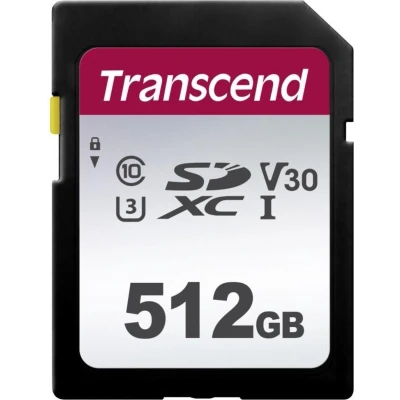 Afbeelding van Transcend SDXC 300S 512GB Class 10 UHS I U3 V30