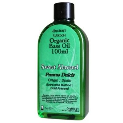Image de Huile de Base Neutre Bio 100ml Amande Douce Prunus Dulcis.
