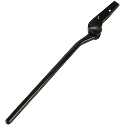 Afbeelding van Esge Standaard Achtervork Pletscher Aluminium 28 Inch Zwart