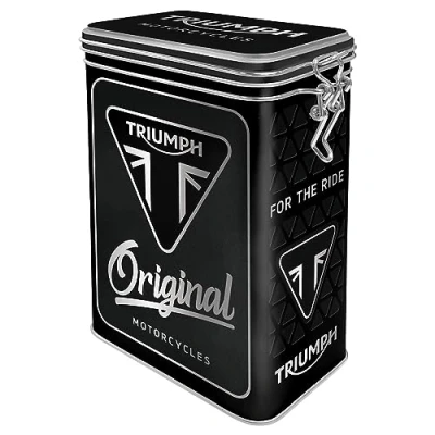 Afbeelding van Aroma Box Bewaarblik Triumph Original Motorcycles