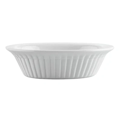 Afbeelding van Olympia Whiteware ovale pasteivorm 17cm (6 stuks)