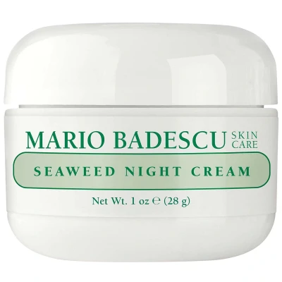 Afbeelding van Mario Badescu Seaweeed Night Cream Nachtverzorging, Maat: One Size,