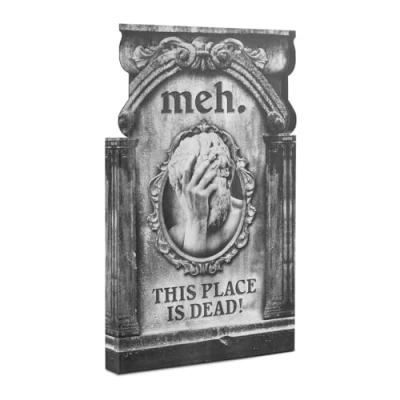 Afbeelding van Halloween Decoraties My Other Me Grafsteen 35 x 56 cm