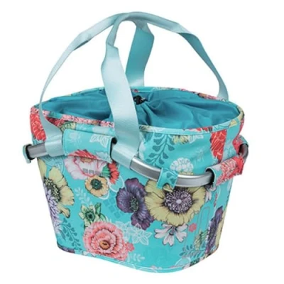 Afbeelding van Basil Bloom Field Carry all Fietsmand KF Voorop 15 Liter Blauw