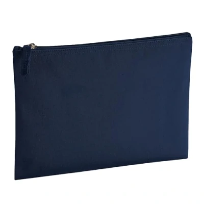 Afbeelding van EarthAware® Organic Accessory Pouch L (Donker Blauw)