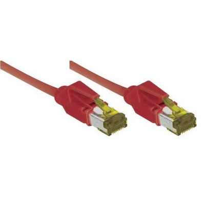 Image de Cordon RJ45 sur câble catégorie 7 S/FTP LSOH rouge 20 m