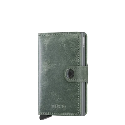 Afbeelding van Secrid Miniwallet sage Dames portemonnee