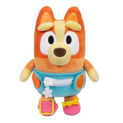 Afbeelding van BLUEY Aankleden &amp; spelen met pluchen Baby Bingo Knuffel