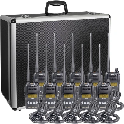 Afbeelding van Alinco Team Set DJ A 446 EMS 76 150108 PMR portofoon van 10 stuks