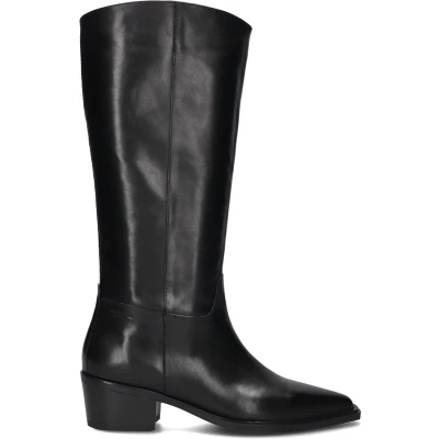 Afbeelding van Vagabond Kelsey Laarzen, Dames, Maat: 41, Black Leer