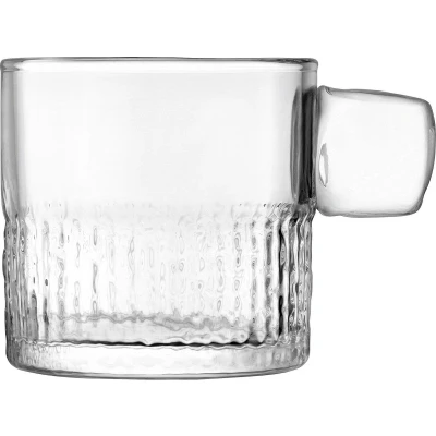 Afbeelding van L.S.A. Handle Theelichthouder 9 cm Transparent / Glass