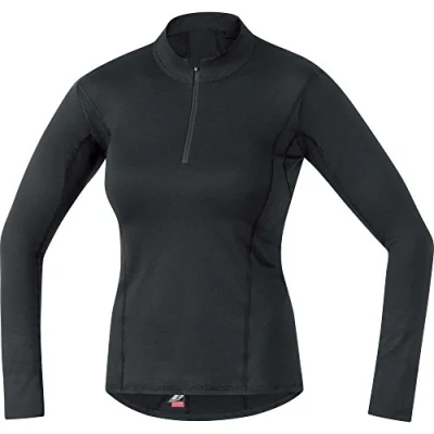 Afbeelding van Hemd Gore Thermo Turtleneck Dames maat L Zwart