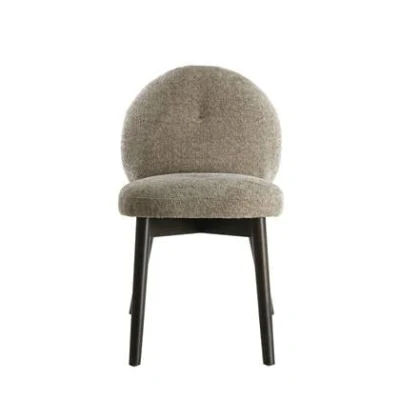Afbeelding van Light&amp;living Eetkamerstoel 59x50x83 cm SINOSA beige+hout donker bruin