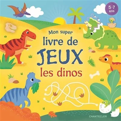 Image de Mon super livre de jeux Les dinos