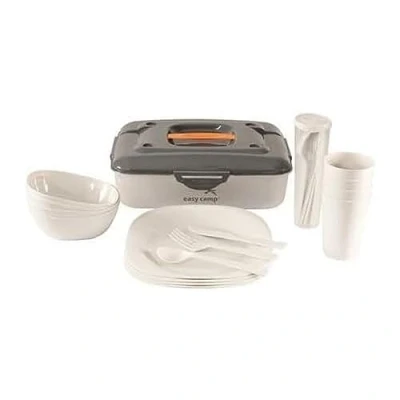 Afbeelding van Easy Camp 24 delige Picknickbox Cerf M kunststof
